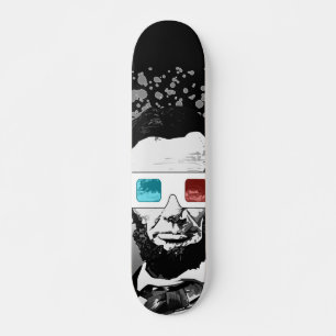 Skateboard Abraham Lincoln - 3D