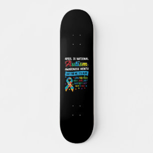 Skateboard Abril es el mes nacional de sensibilización sobre
