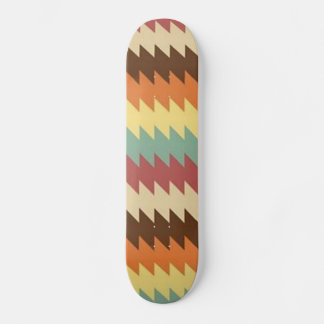 Skateboard Abstracción del patrón geométrico del tablero de p