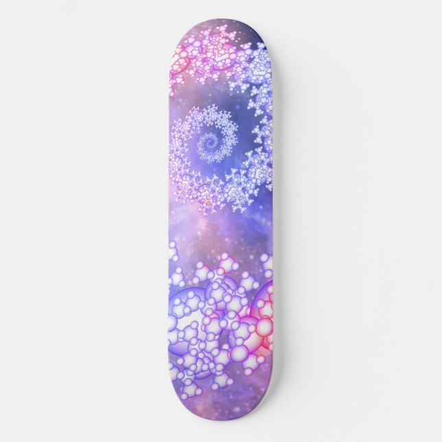 Skateboard Abstracción espacial. (Anverso)