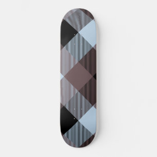 Skateboard Abstracción geométrica cuadrada 8
