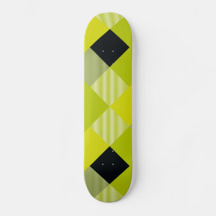 Skateboard Abstracción Geométrica de Cuadrado 11