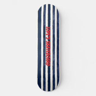 Skateboard Abstrack Naval Stripes Seamless