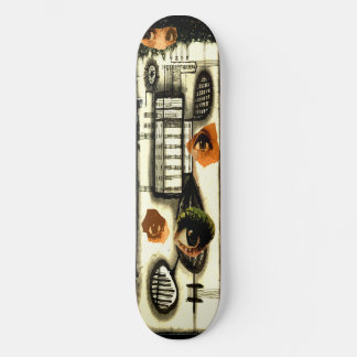 Skateboard Abstract Eyes