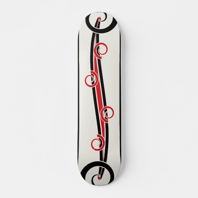 Skateboard Abstract Serpentine Flow (Anverso )