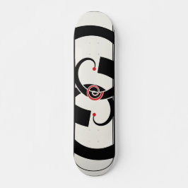 Skateboard Abstract Twin Knot