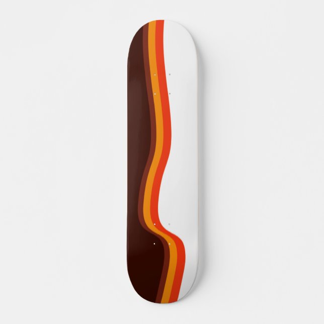 Skateboard Abstract Wavy (Anverso )