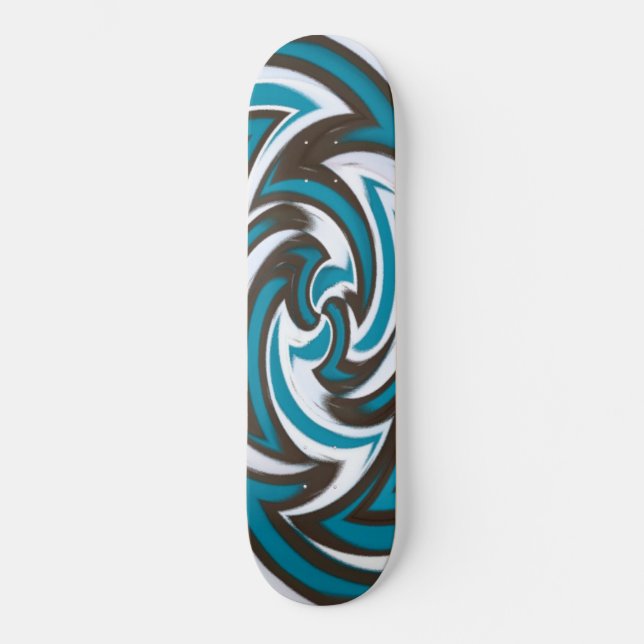 Skateboard Abstracto (Anverso)
