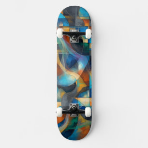Skateboard abstracto