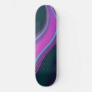 Skateboard abstracto de patrones