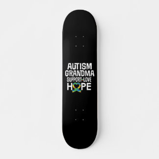 Skateboard Abuela de Autism Awareness