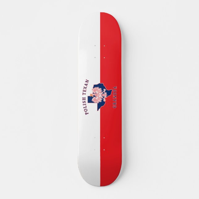 Skateboard Abuelo texano polaco (Anverso )