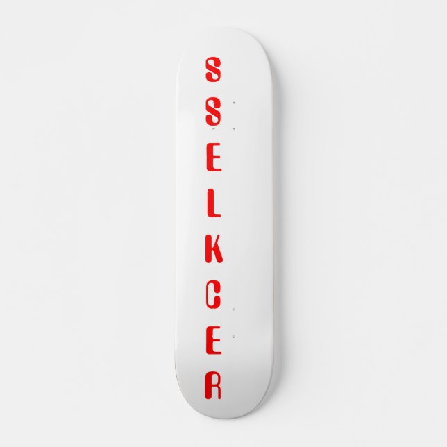 Skateboard acabado de madera de tablero largo (Anverso )