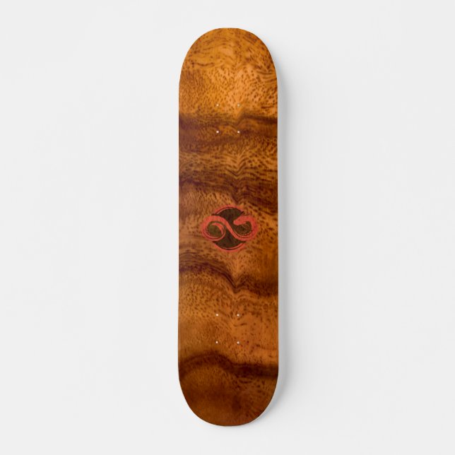 Skateboard Acacia Wood Witch Deck (Anverso )