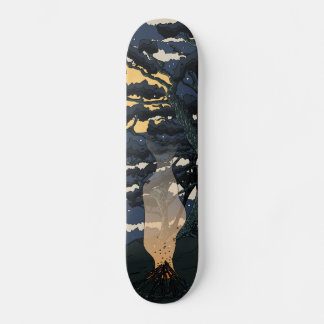 Skateboard Acampada Bajo Las Estrellas