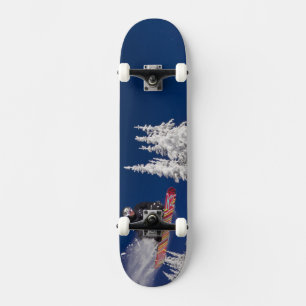 Skateboard Acción de snowboarding en Whitefish Mountain Resor
