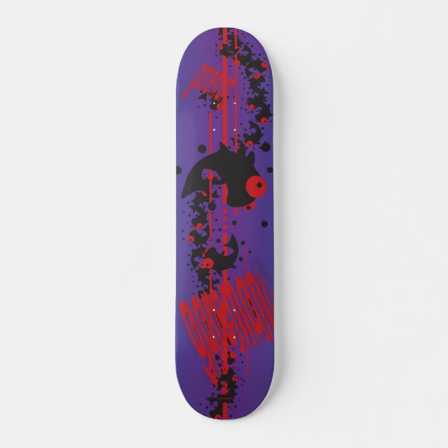 Skateboard aceite de pescado (Anverso )