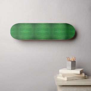 Skateboard Aceptación   Patrón de boho ecléctico verde