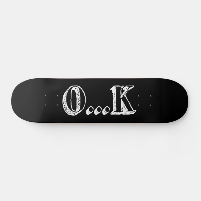 Skateboard Aceptar sarcástico (Horz)