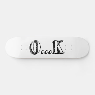 Skateboard Aceptar sarcástico