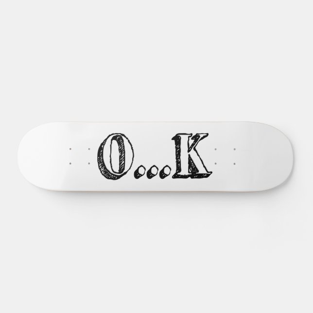 Skateboard Aceptar sarcástico (Horz)