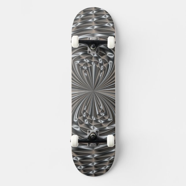 Skateboard Acero inoxidable Amore Plated (Anverso)