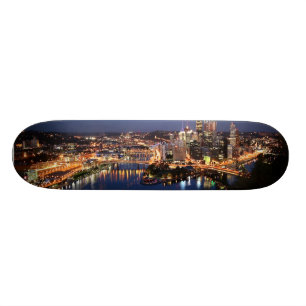 Skateboard Acero y bocadillo del añil
