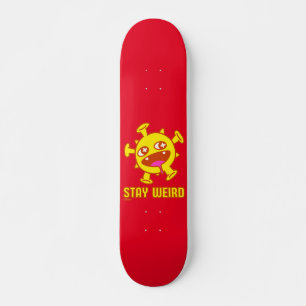 Skateboard ACOMPAÑAR regalo de sorpresa de criatura loca grac