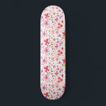 Skateboard Acuarela de flores silvestres<br><div class="desc">Flor silvestre brillante y alegre de acuarela y deja la pintura de un jardín demasiado grande. Perfecto para jardineros, amantes de la naturaleza y floristas.</div>