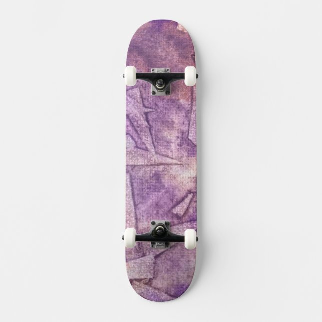Skateboard acuarela del fondo (Anverso)