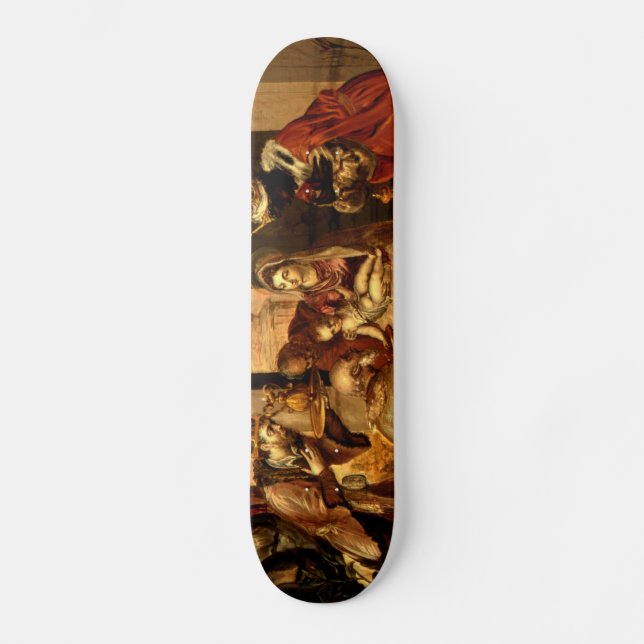 Skateboard Adoración del Magi - Greco (Anverso)