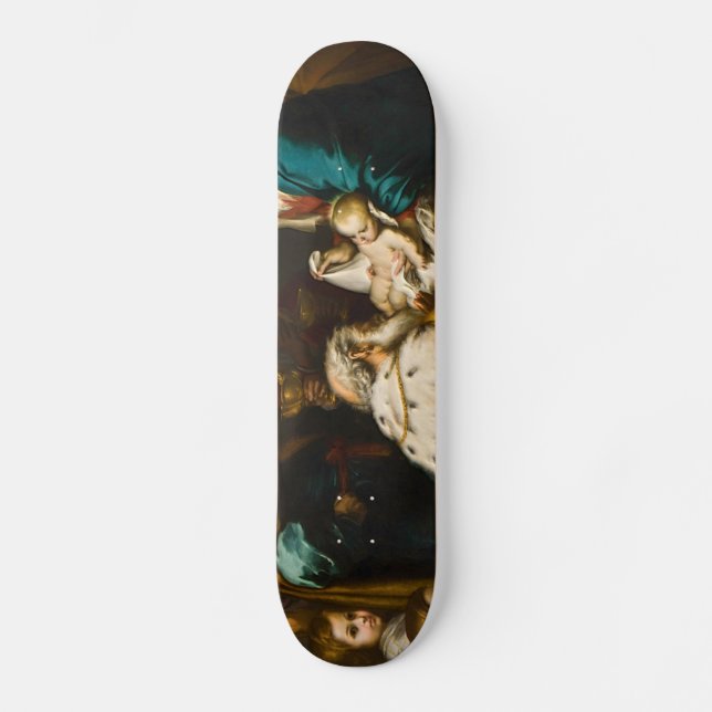 Skateboard Adoración del Magi - Murillo (Anverso)