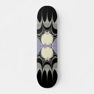 Skateboard Adorno Dorado