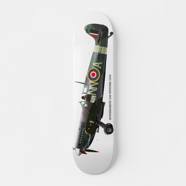 Skateboard Aeronave Spitfire (Anverso )