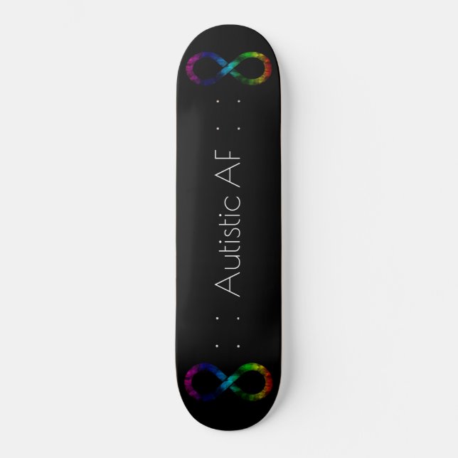 Skateboard AF autista (Anverso)