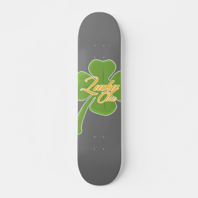 Skateboard Afortunado (Anverso )