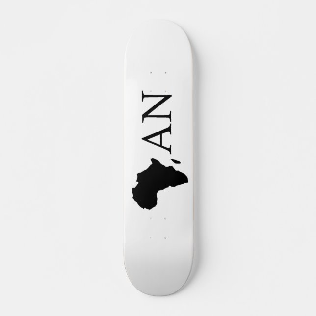 Skateboard africaAN (Anverso )