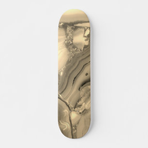 Skateboard Agate marrón