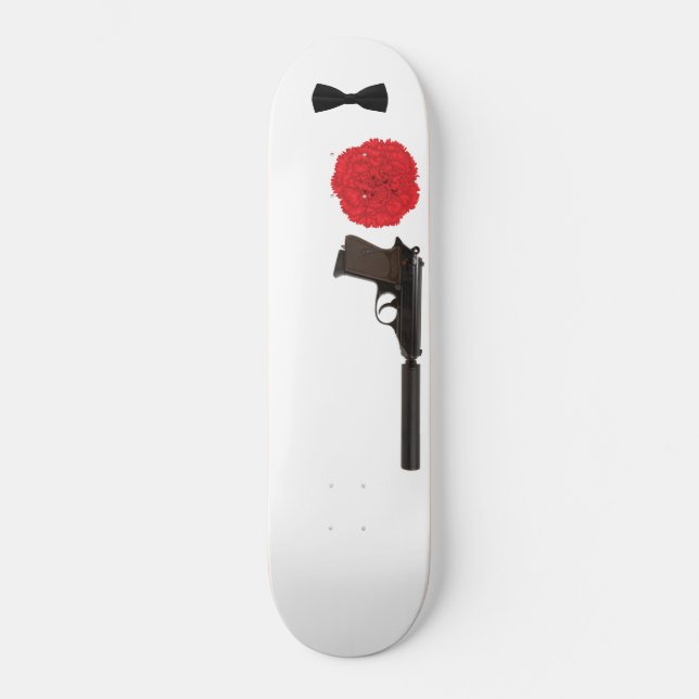 Skateboard Agente secreto (Anverso)