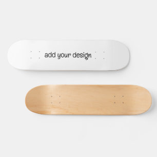 Skateboard agregar su diseño