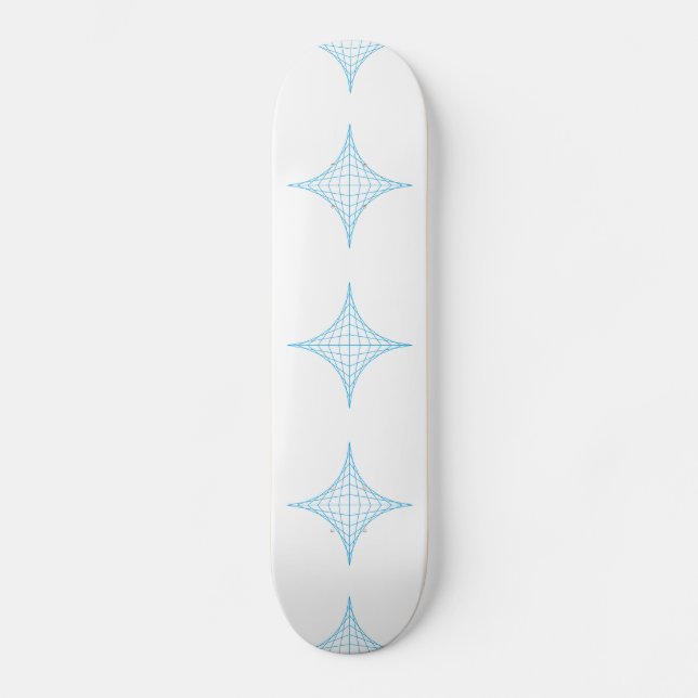 Skateboard Agua (azul) (Anverso)
