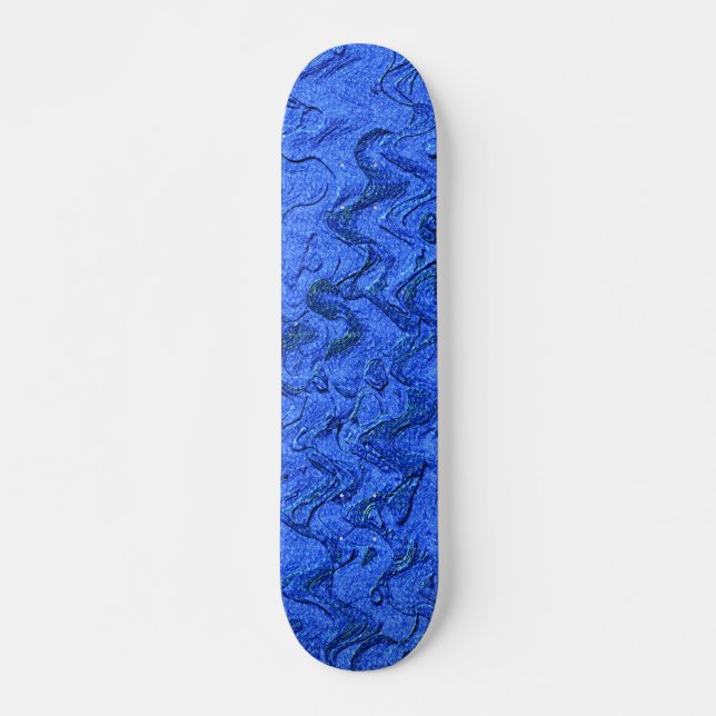 SKATEBOARD AGUA AZUL (Anverso )