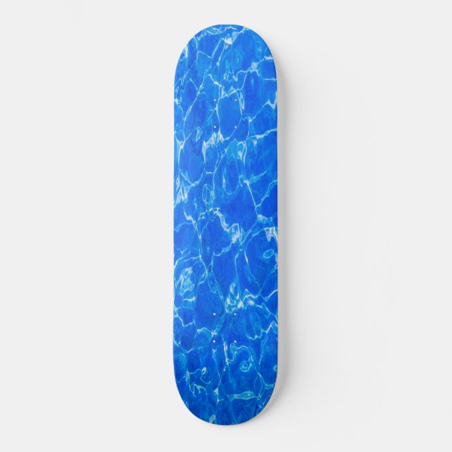 Skateboard Agua azul dulce (Anverso)