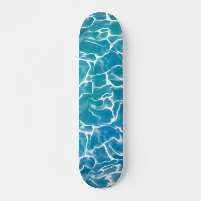 Skateboard Agua Azul* V Skyboard (Anverso )