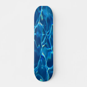 Skateboard Agua de la piscina azul oscura