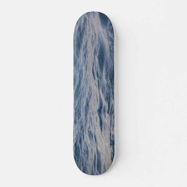 Skateboard Agua de mar en primer plano  (Anverso )