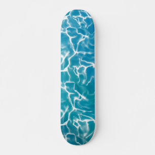Skateboard Agua del Mar Azul*