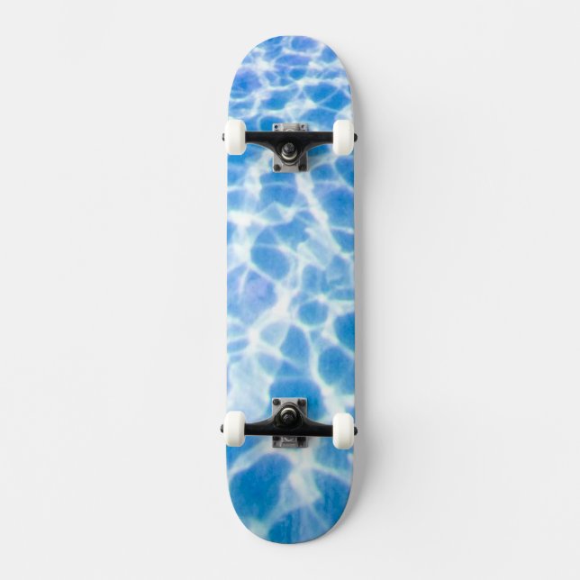 Skateboard Agua desechada (Anverso)