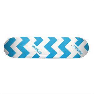 Skateboard Aguamarina del zigzag