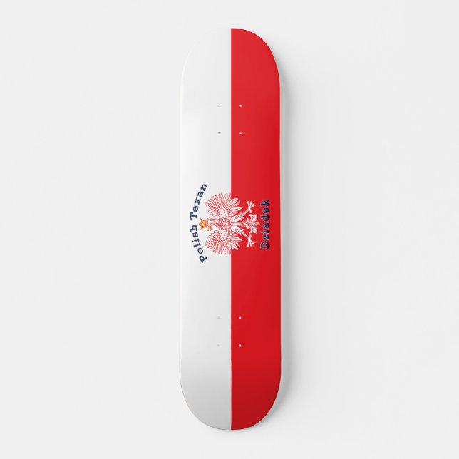Skateboard Águila texana polaca Dziadek (Anverso )